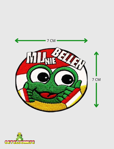 Embleem ‘Mij Nie Bellen'
