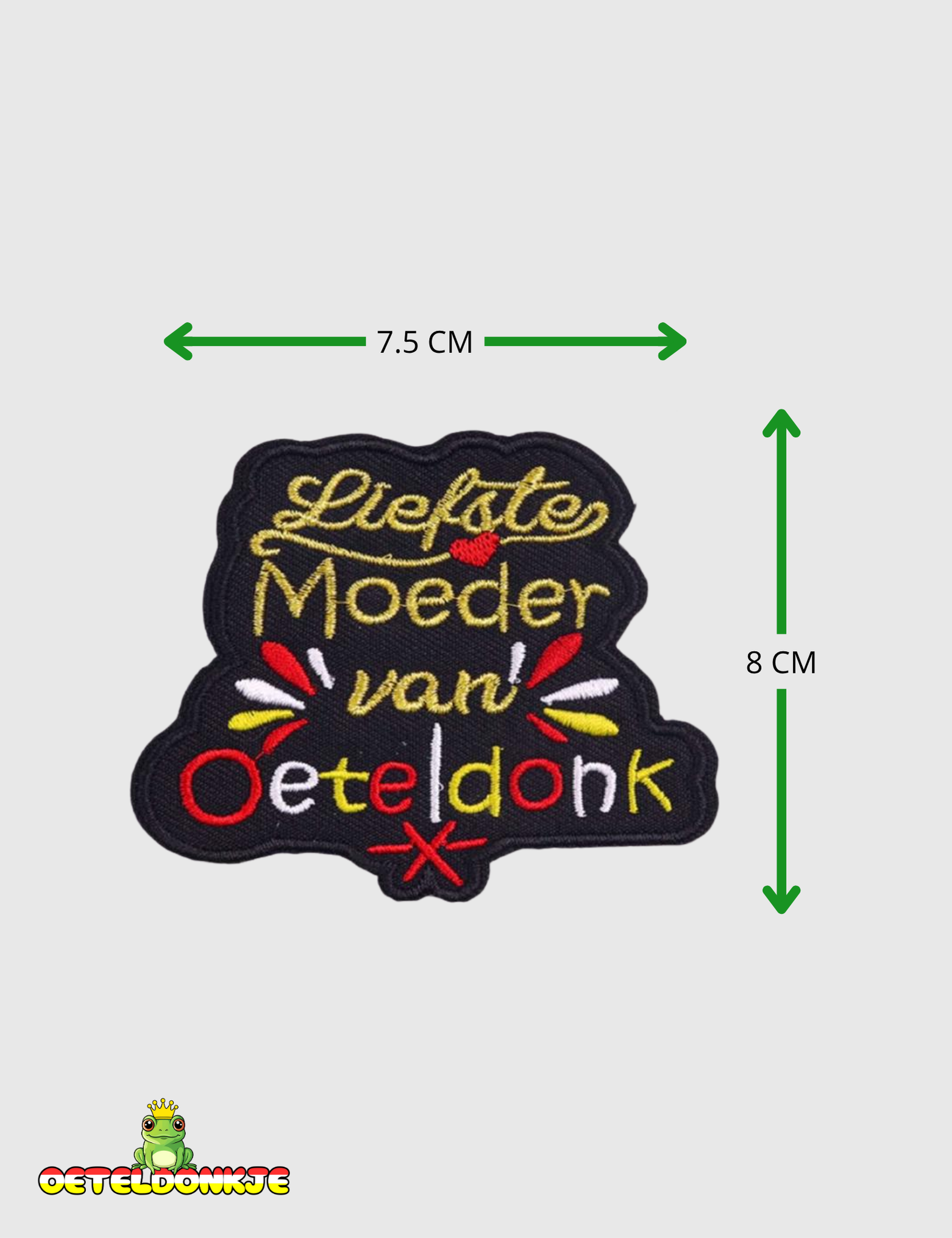 Embleem ‘Liefste Moeder van Oeteldonk'