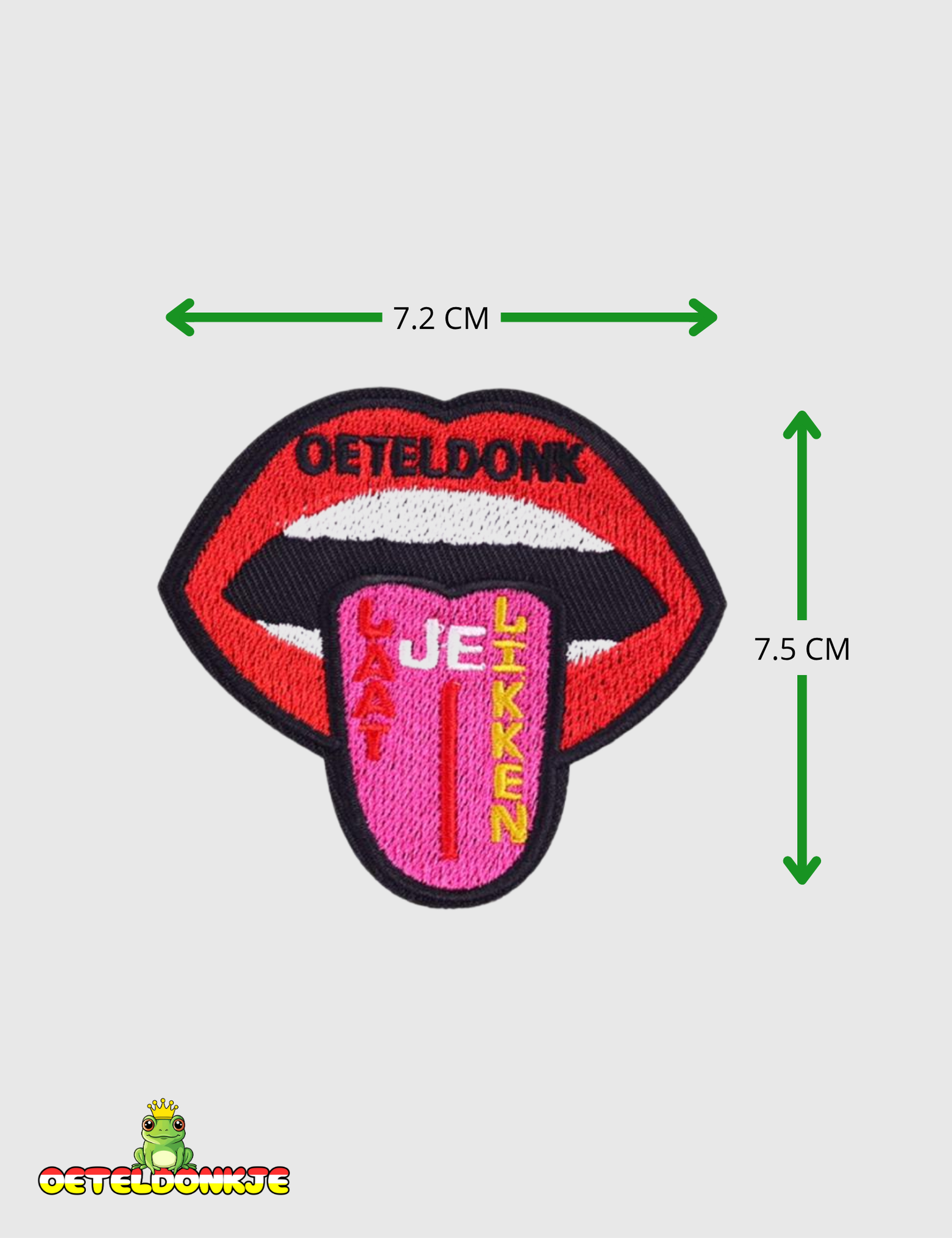 Embleem ‘Laat je Likken'