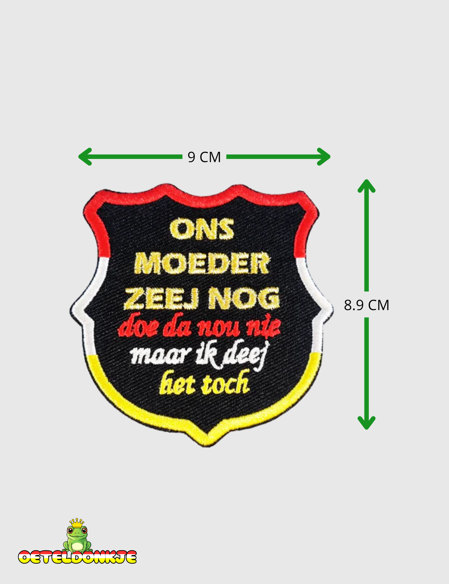 Embleem ‘Ons moeder zeej nog’