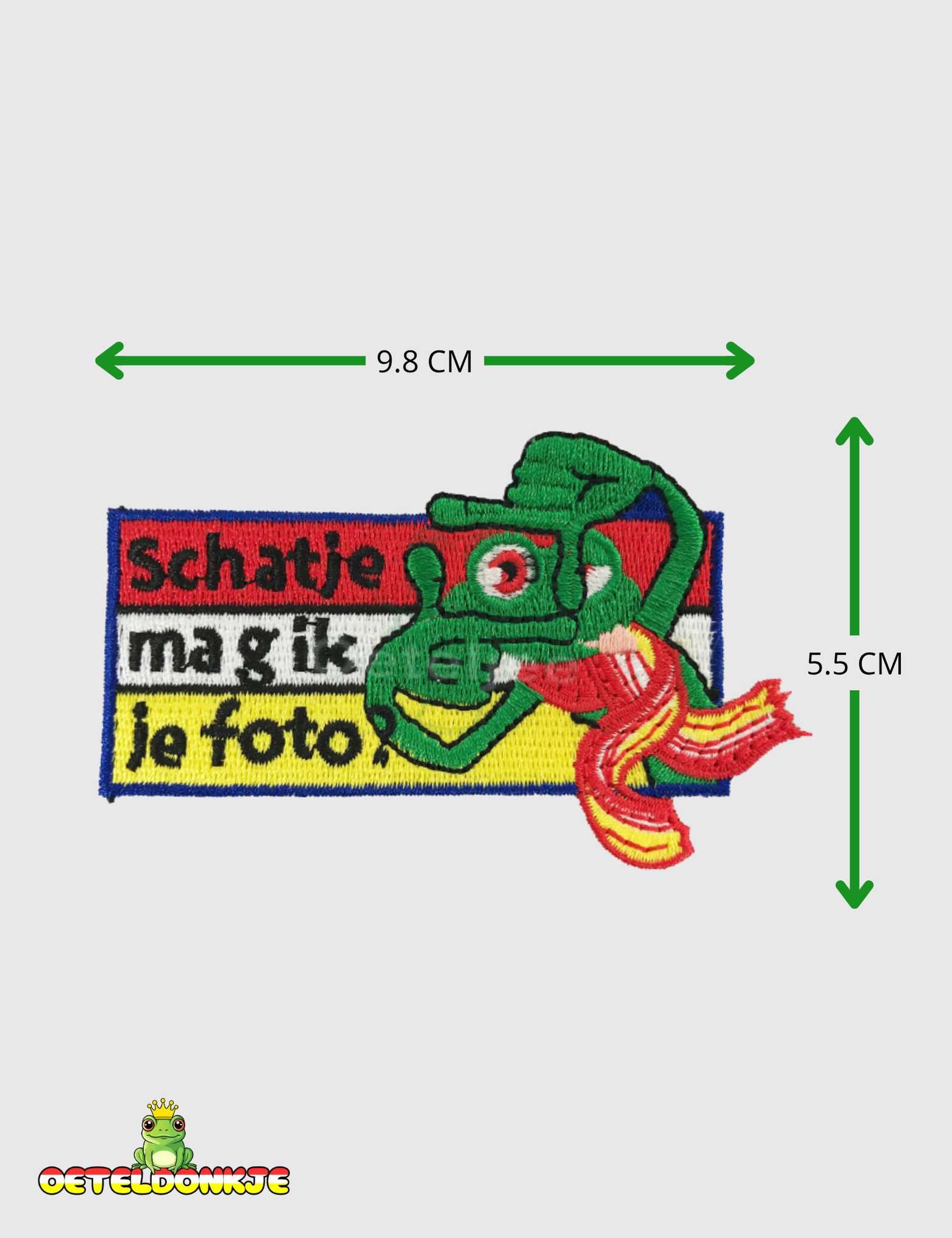 Embleem ‘Schatje mag ik je foto’